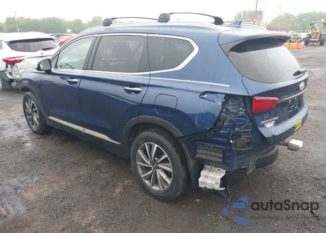 2020 Hyundai Santa Fe Limited from USA, damaged, VIN 5NMS53AD7LH298631
